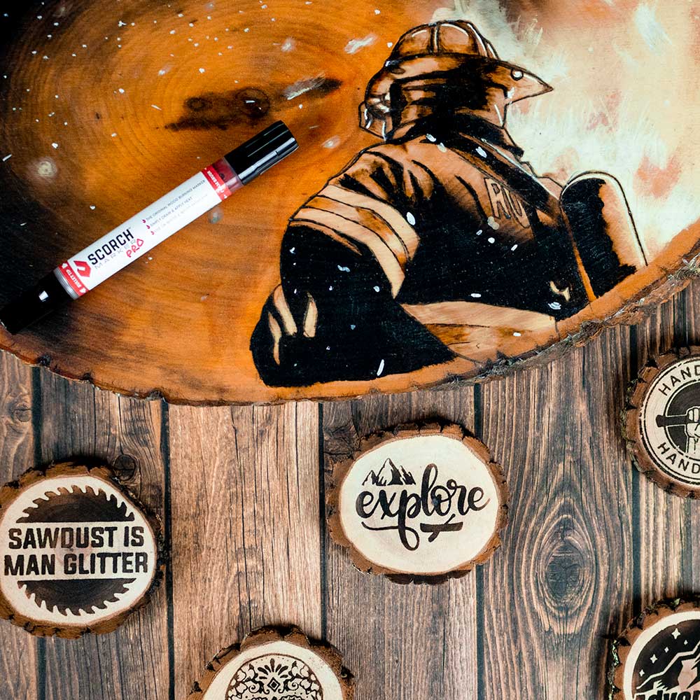 How to Wood Burn Without a Wood Burning Tool