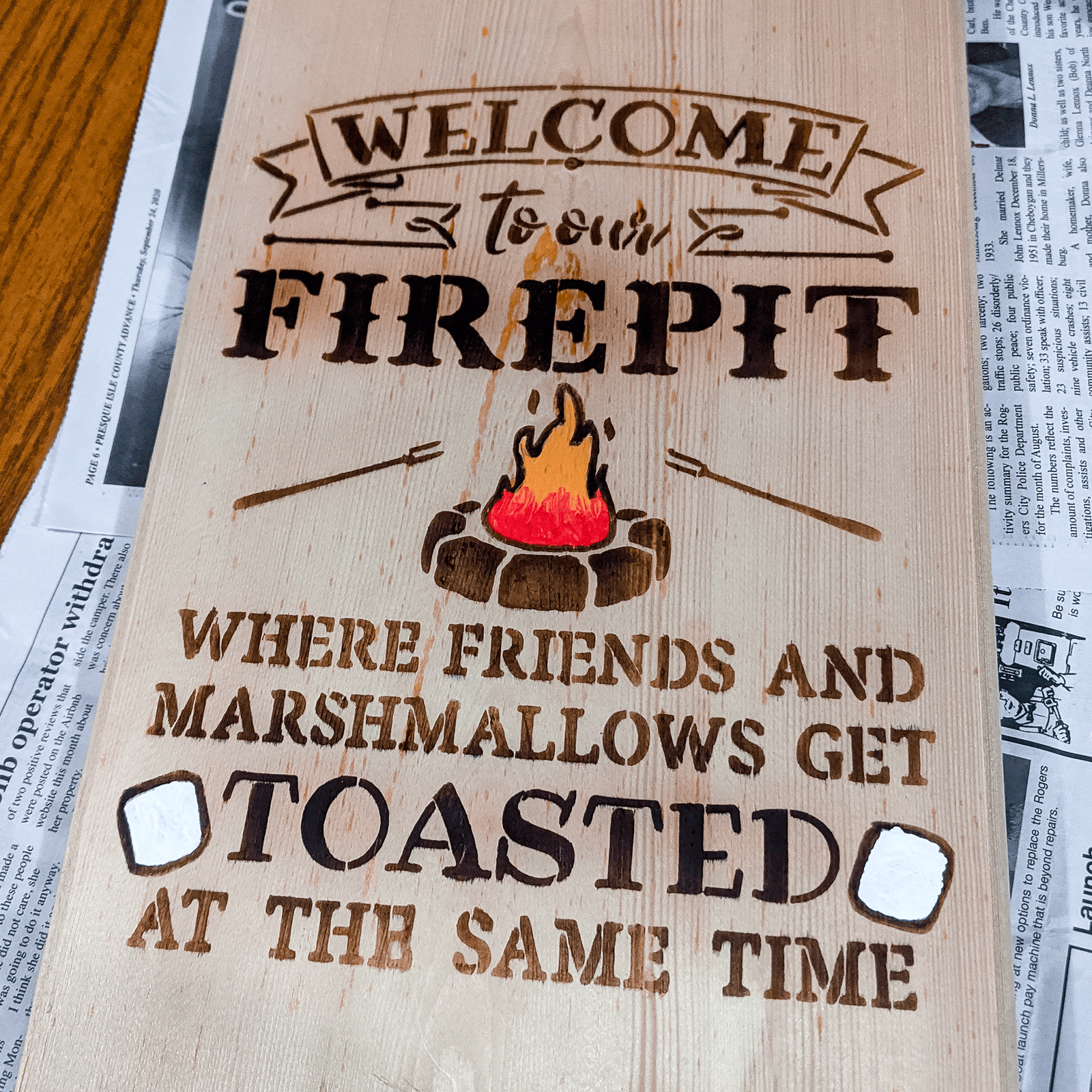 Can you Burn Painted Wood with the Scorch Marker?