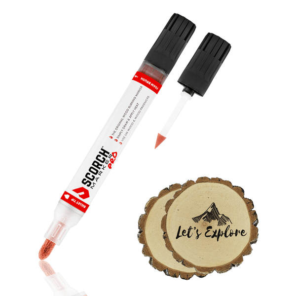 Scorch Marker Pro Wood Burning With a Marker