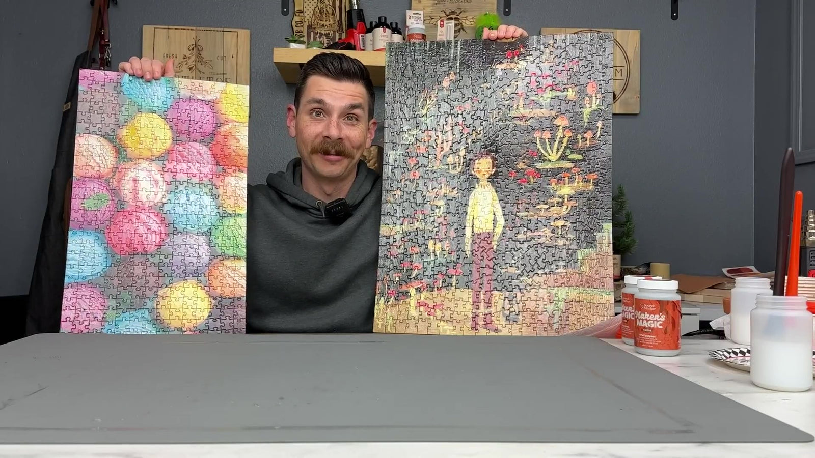 How to Seal a Puzzle with Maker's Magic