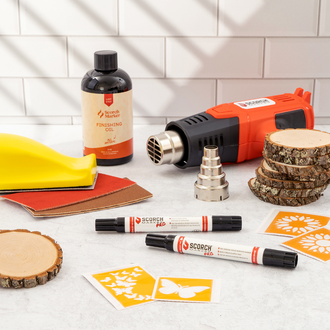 Complete Wood Burning Starter Kit for Beginners
