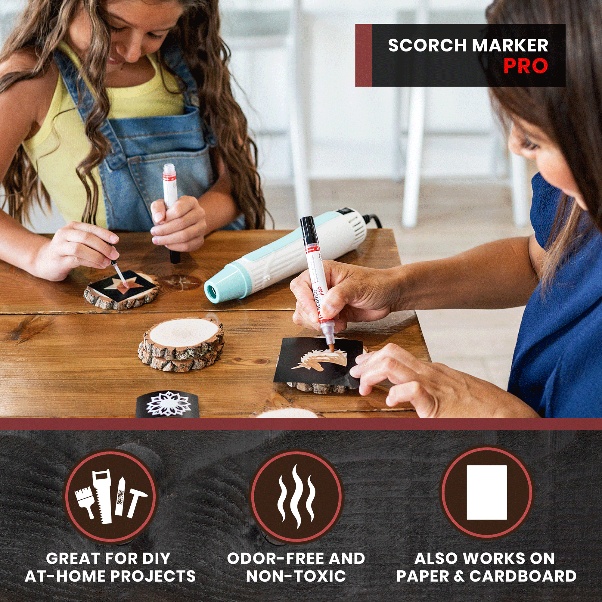 Is the Scorch Marker liquid bleeding underneath your stencils? Here's what  you can do: 1. Sand to 500-grit 2. Apply a thin layer of the product 3.  Allow, By Scorch Marker