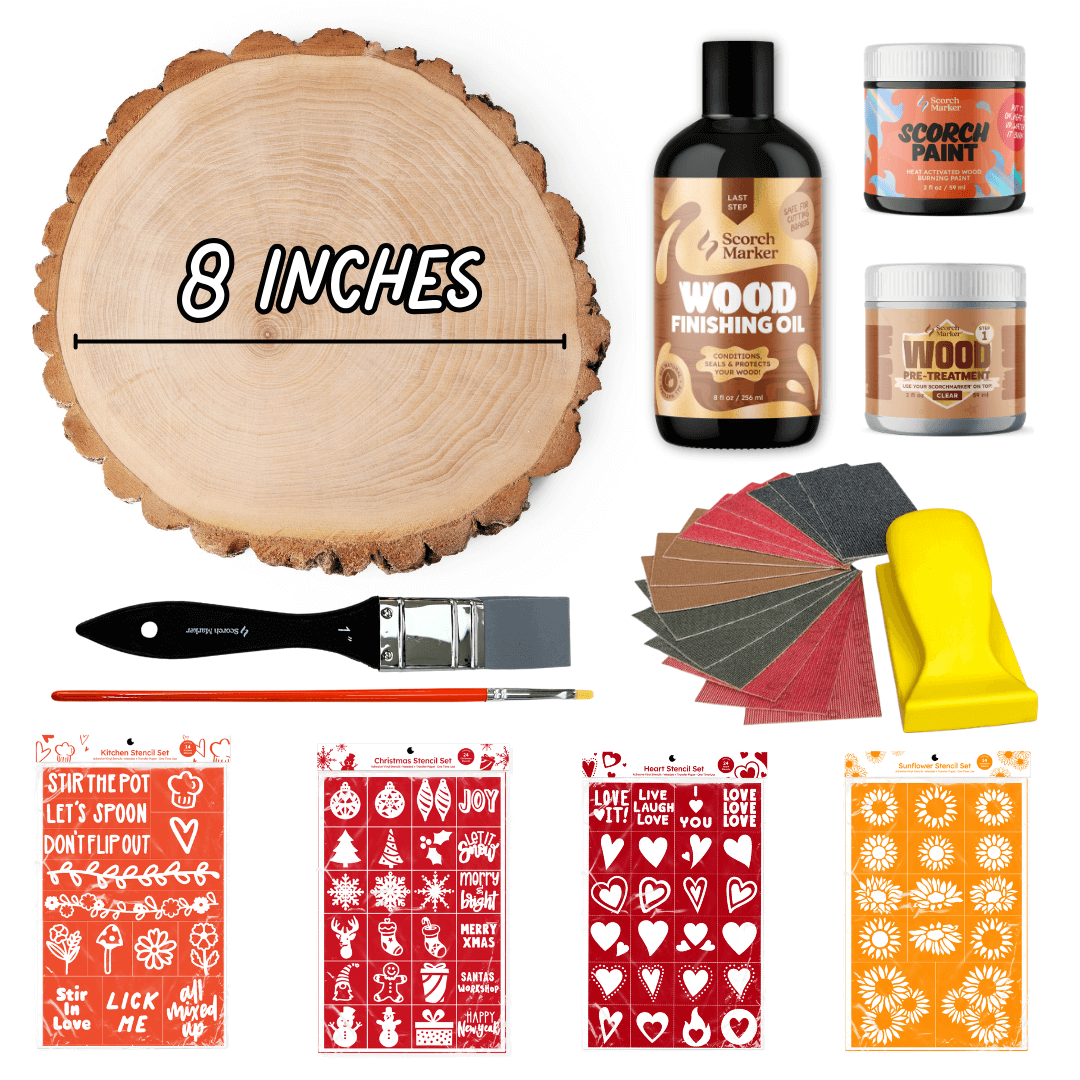 Large Wood Slice Kit