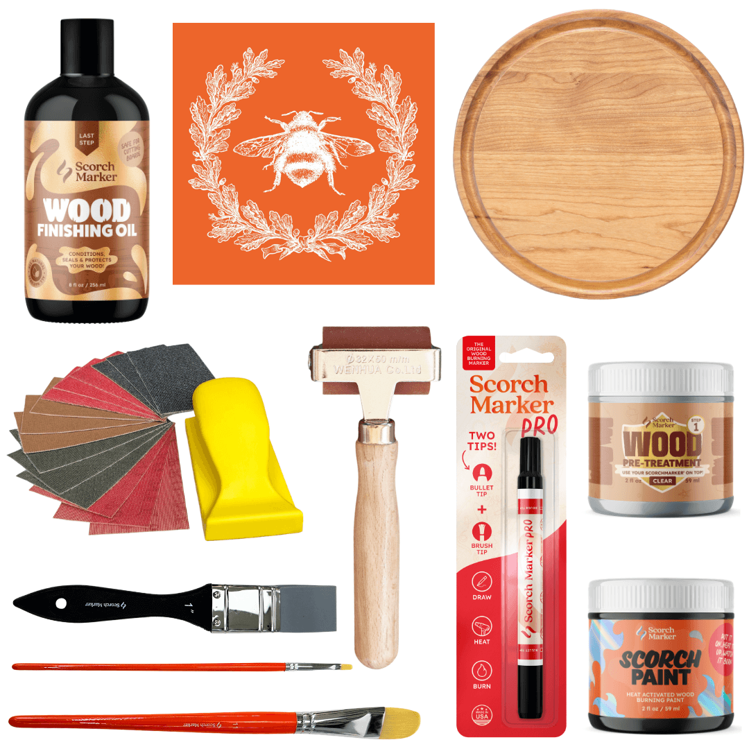 Honeybee Cutting Board Kit