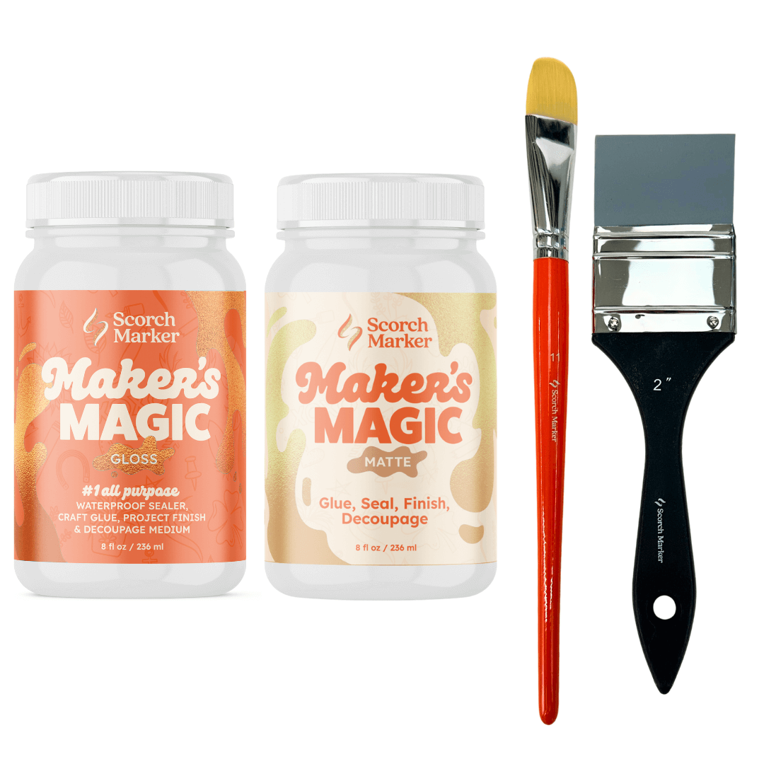 Maker's Magic Beginner's Bundle With Brushes
