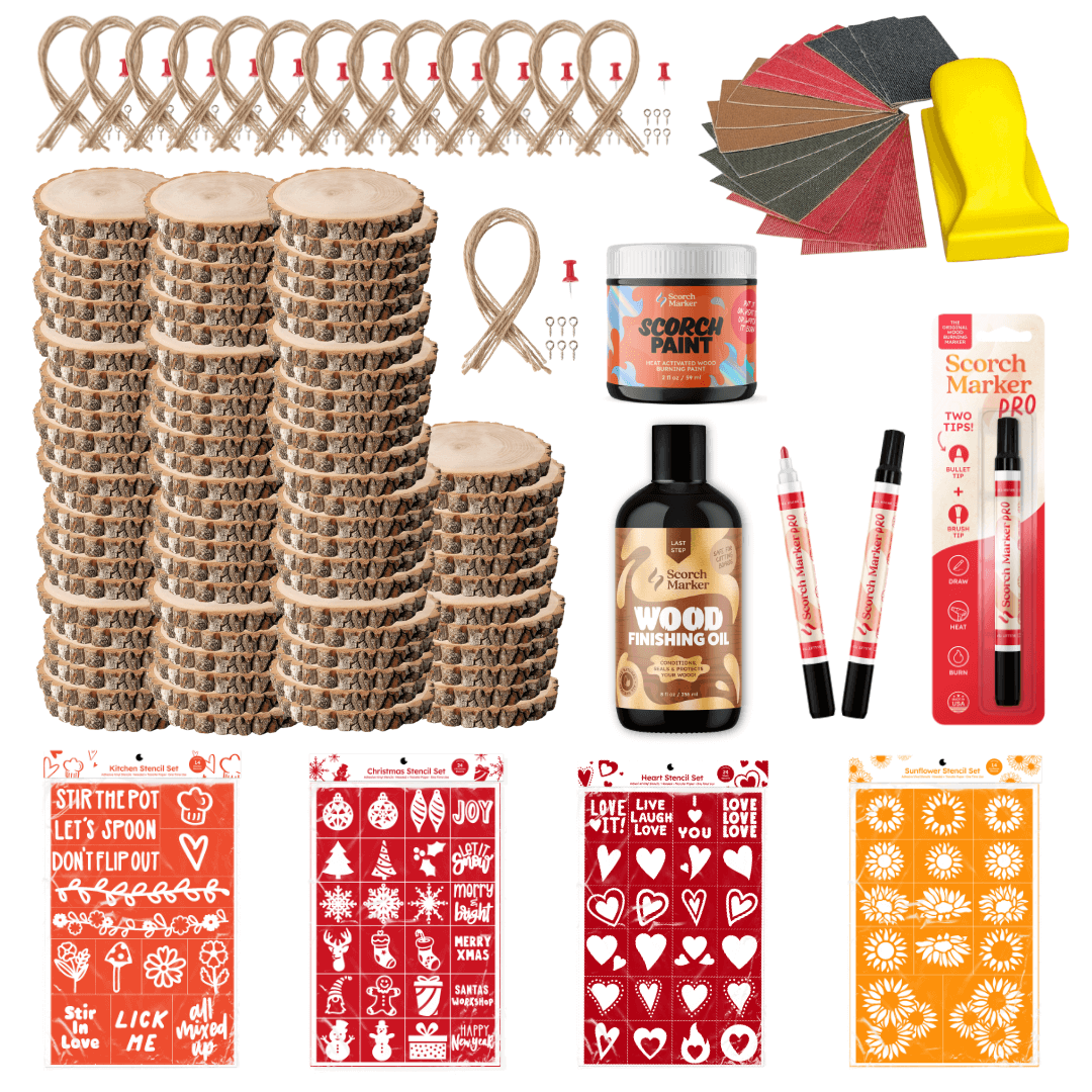 Wood Ornament Kit (Makes 75+ Ornaments)