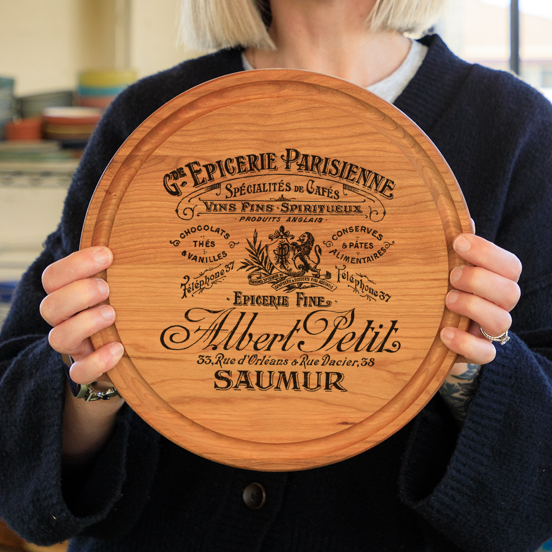 French Epicerie Cutting Board Kit