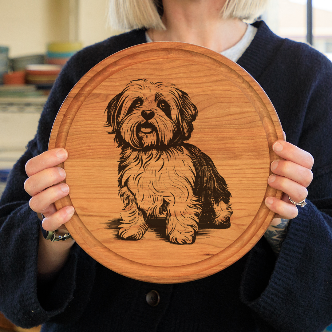Havanese Cutting Board Kit