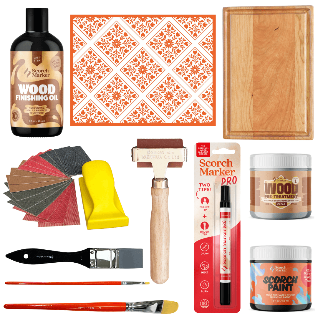 Heirloom Garden Cutting Board Kit