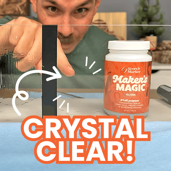 Maker's Magic Gloss - 3 Pack | #1 Craft Glue, Waterproof Sealer ...