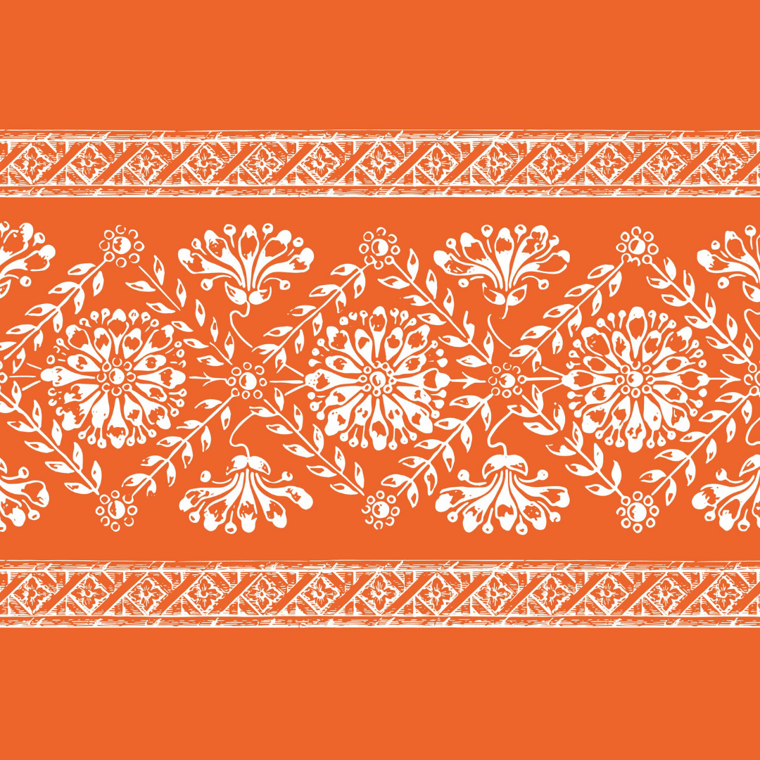 Heirloom Tapestry Mesh Stencil - Reusable & Adhesive (8.5x11")