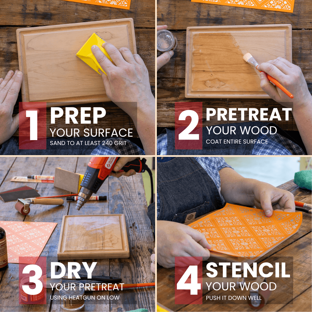Heirloom Garden Cutting Board Kit