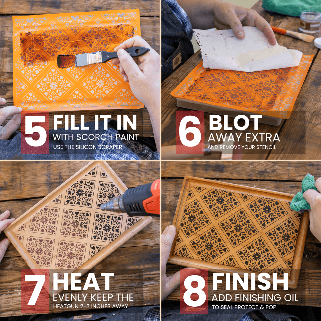 Heirloom Garden Cutting Board Kit