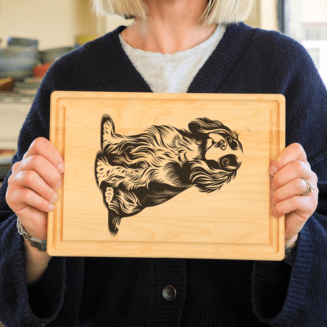 Cavalier King Charles Spaniel Mesh Stencil - Reusable & Adhesive (8.5x11")