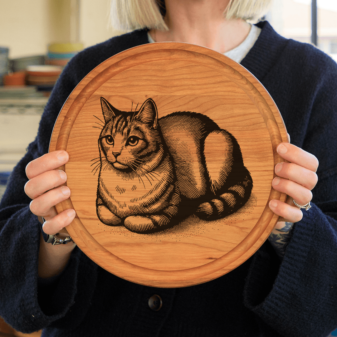 Whisker Loaf Mesh Stencil - Reusable & Adhesive (8.5x11")