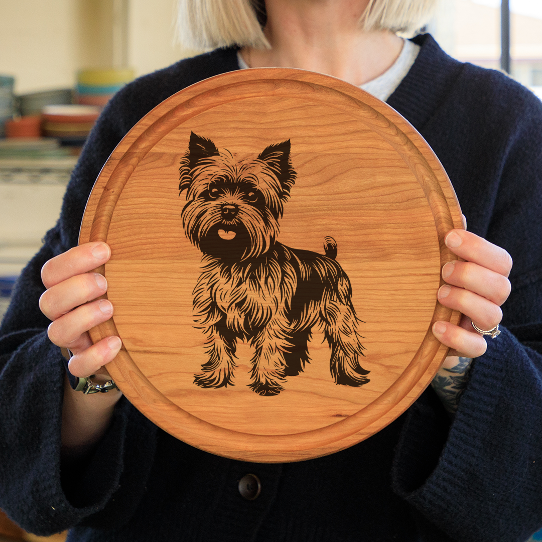 Yorkshire Terrier Cutting Board Kit