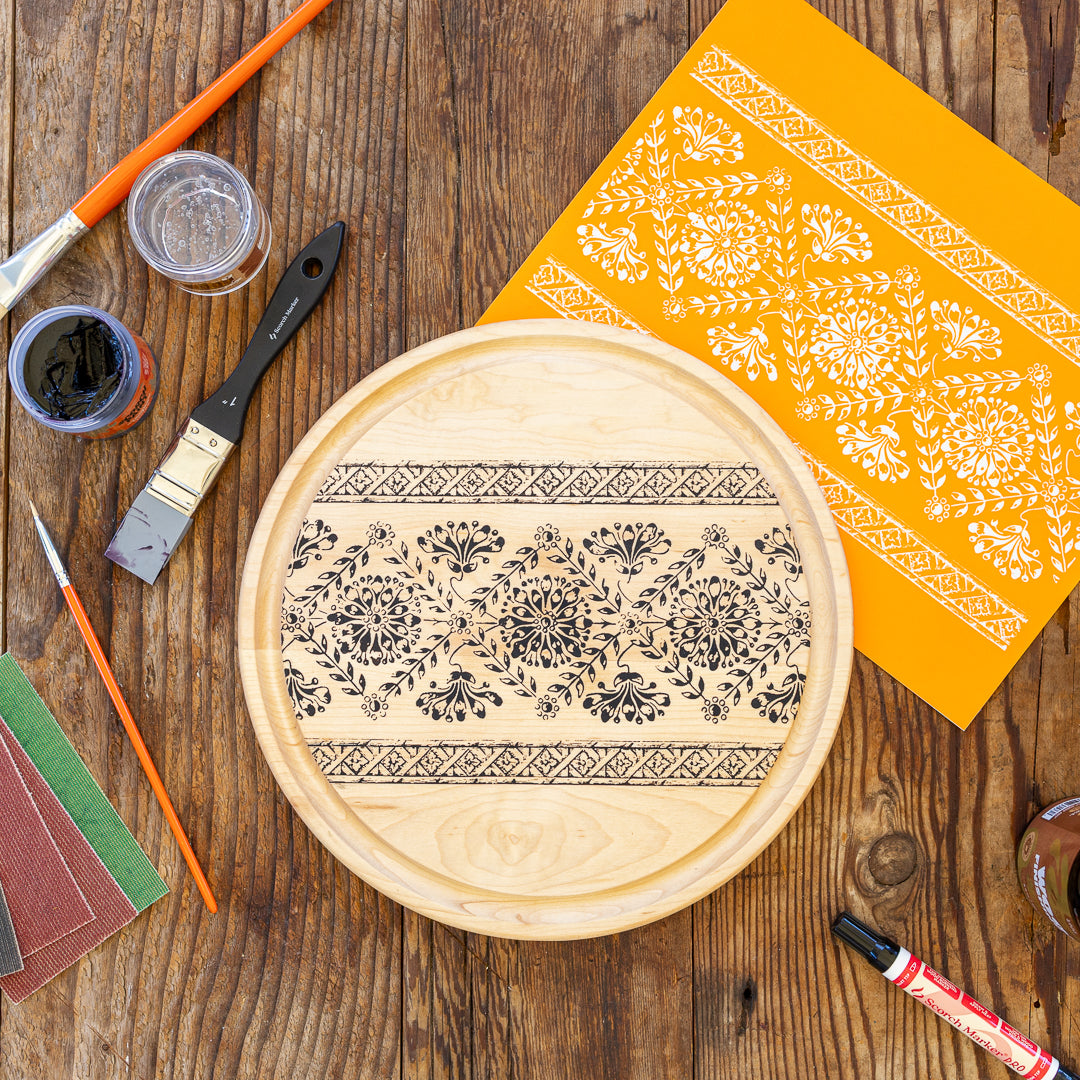 Heirloom Tapestry Cutting Board Kit