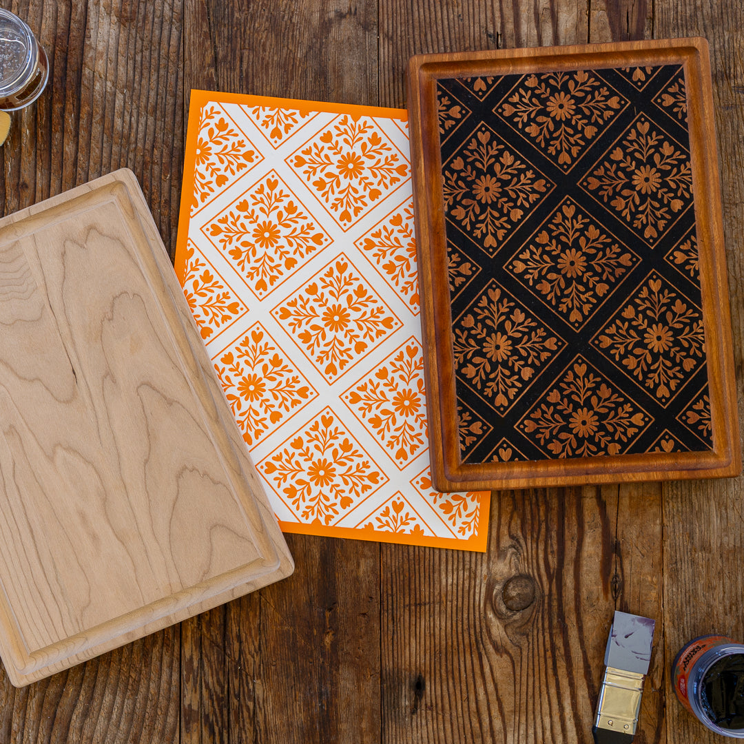 Heirloom Garden Cutting Board Kit