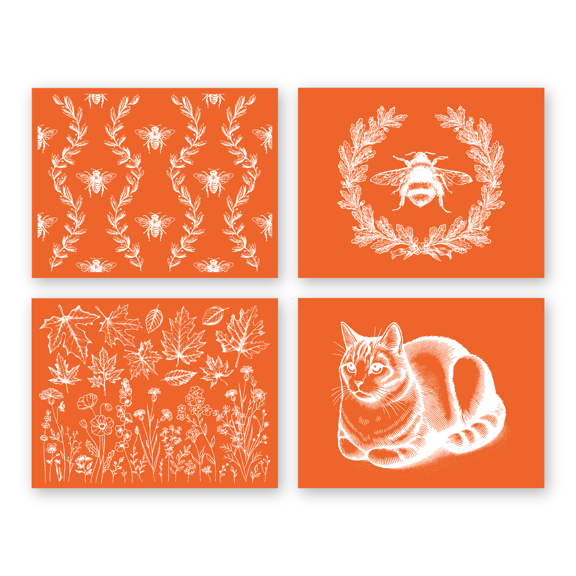 BEST SELLERS Bundle - Silkscreen Mesh Stencil (4 pack)