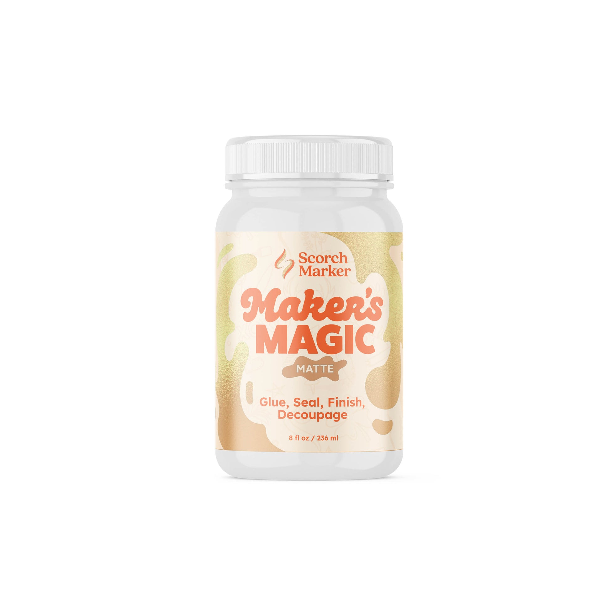 Maker's Magic Gloss - #1 Craft Glue, Waterproof Sealer & Project Finish ...