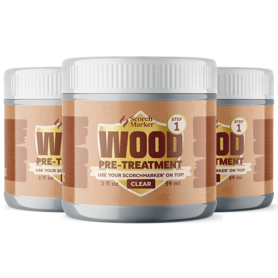 Wood Pre-Treatment - 3 Pack - Guarantee Crisp Lines