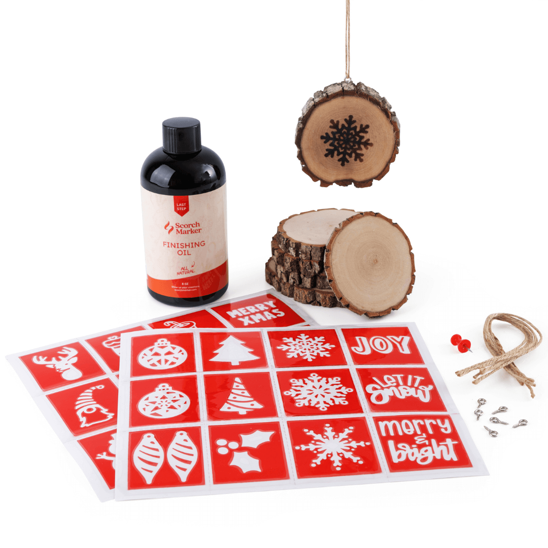 Scorch Marker DIY Wood Ornament Kit