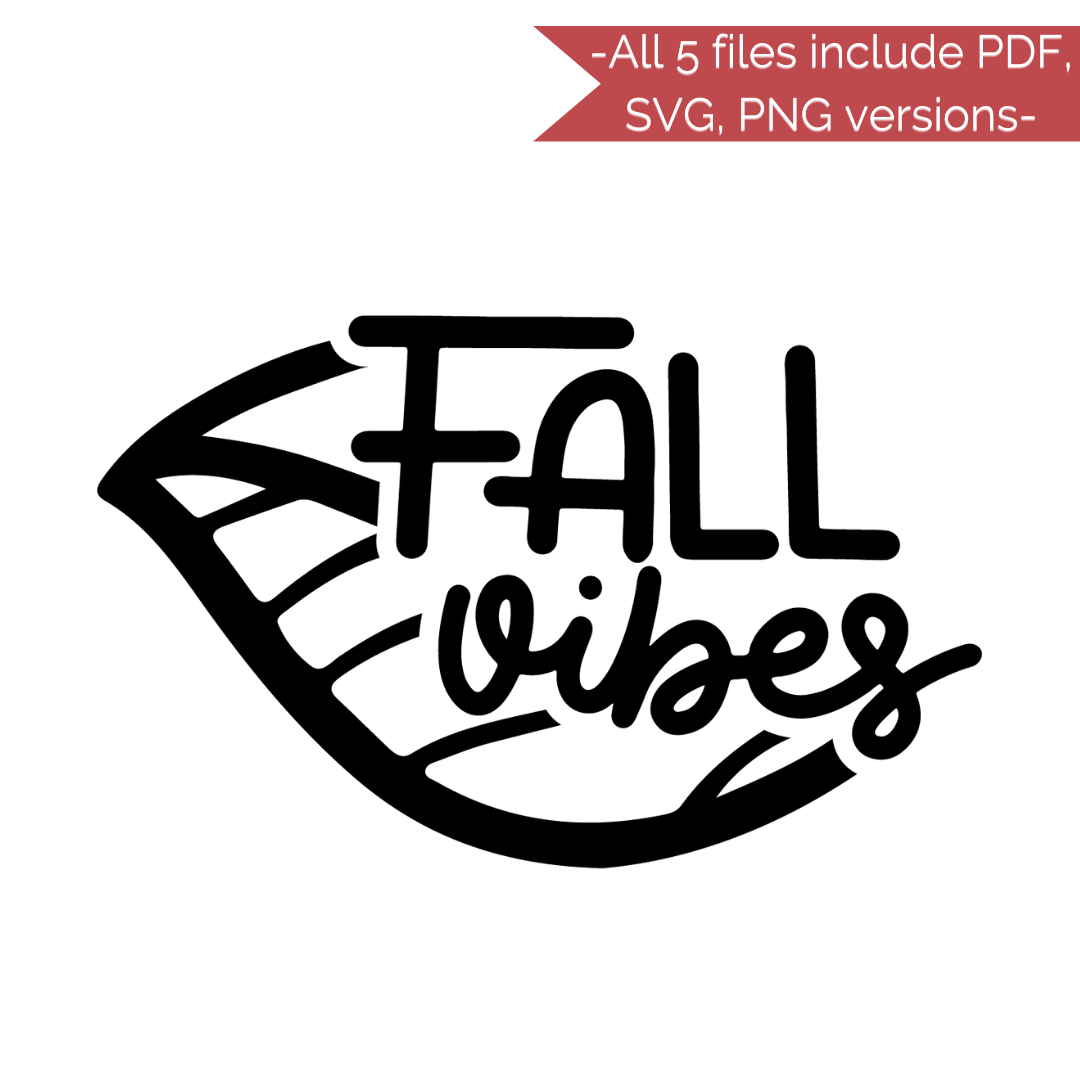 Fall Stencil Files! 2020 [AI SVG PNG DXF]