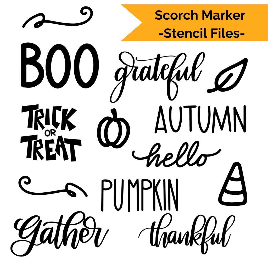 Halloween Stencil Files! [2020 cut files] - Official Scorch Marker
